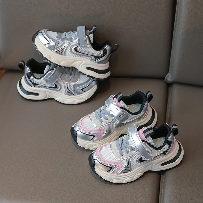 Kids Shoes for Boys Girls Soft Sneakers New 2024 Fashion Sports Running Shoes Children Flat Casual Baby Toddler Outdoor Shoes