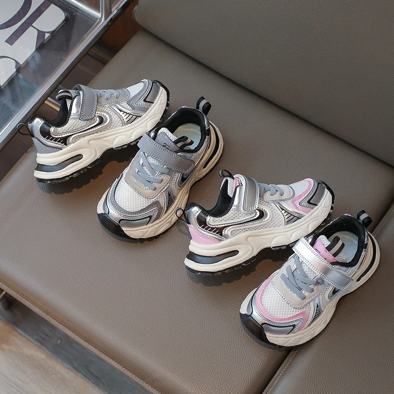 Kids Shoes for Boys Girls Soft Sneakers New 2024 Fashion Sports Running Shoes Children Flat Casual Baby Toddler Outdoor Shoes