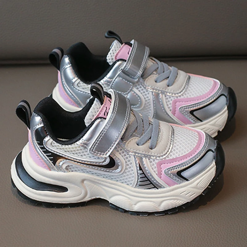 Kids Shoes for Boys Girls Soft Sneakers New 2024 Fashion Sports Running Shoes Children Flat Casual Baby Toddler Outdoor Shoes