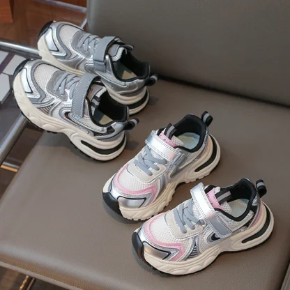 Kids Shoes for Boys Girls Soft Sneakers New 2024 Fashion Sports Running Shoes Children Flat Casual Baby Toddler Outdoor Shoes - Image 4