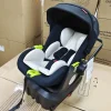 3 in 1 Baby Stroller,Baby Travel System,Baby Carriage 3in1 with Isofix Base,Foldable Newborn Pram,Reversible Standard Stroller - Image 6