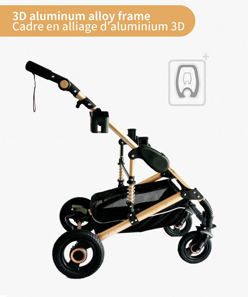 High Landscape Baby Stroller 3 in 1 With Car Seat Pink Stroller Luxury Travel Pram Car seat and Stroller Baby Carrier Pushchair High Landscape Baby Stroller 3 in 1 With Car Seat Pink Stroller Luxury Travel Pram Car seat and Stroller Baby Carrier Pushchair