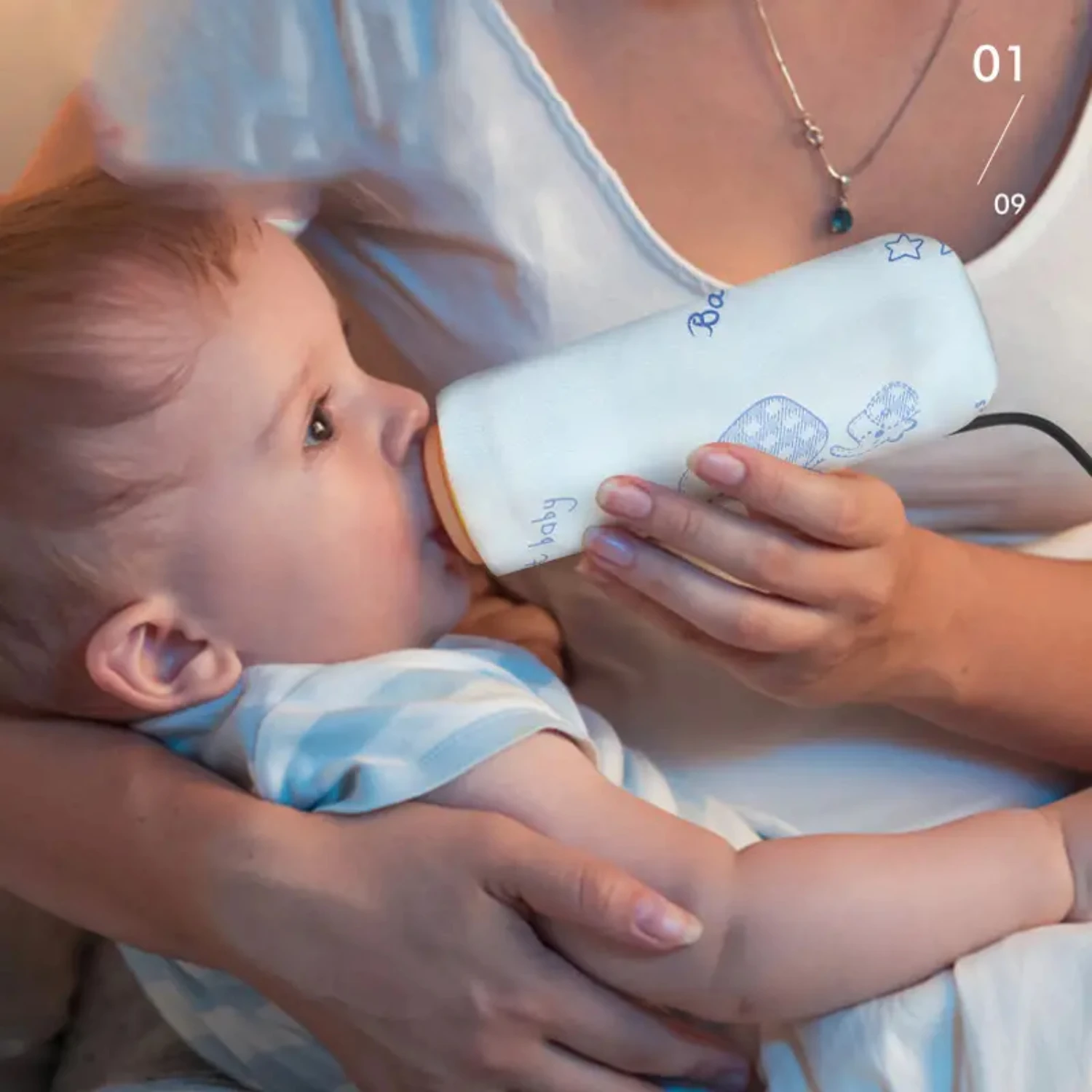 Convenient Essential Insulated Portable USB Baby Bottle Heater - Keep Milk and Water Warm for Nursing with Portable Milk Warmer