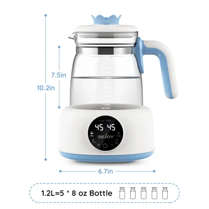 220v/110v  Infant Thermostatic Milk Regulator 800W Electric Baby Formula Kettle Automatic Warmer Feeding Bottle - Image 6