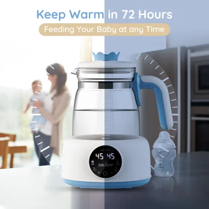 220v/110v  Infant Thermostatic Milk Regulator 800W Electric Baby Formula Kettle Automatic Warmer Feeding Bottle - Image 4